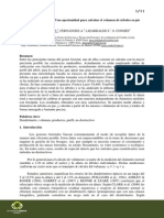 Cálculo de volúmenes de árboles en pie mediante dendrómetro y hipsómetros láser