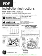 WR55X10552 Motherboard Replacement PDF