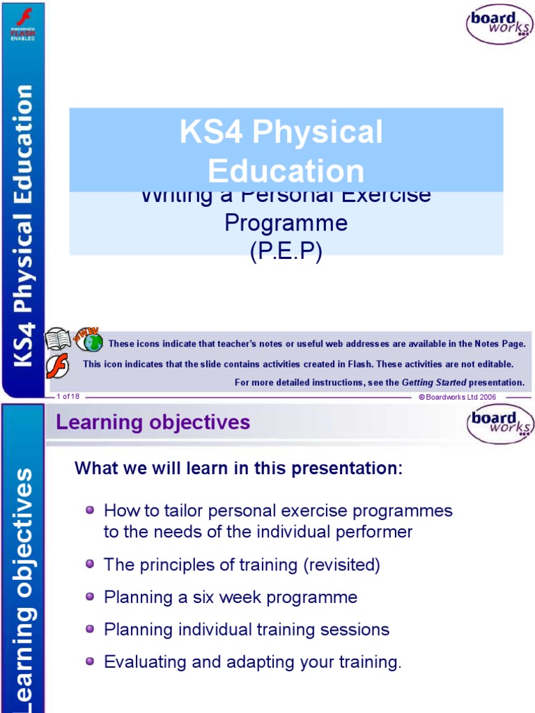 12 Personal Exercise Programmes | PDF | Physical Exercise | Physical ...