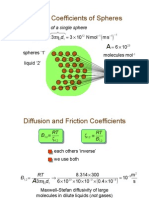 Friction Coefficients of Spheres: D Coefficient of A Single Sphere