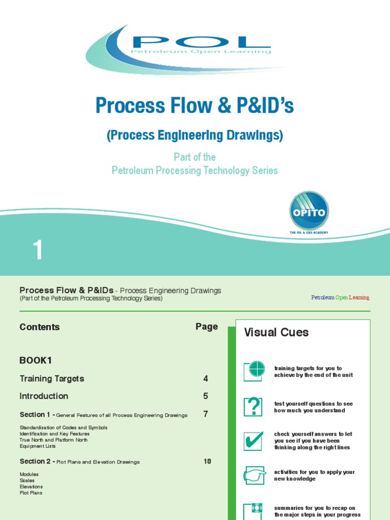 Process Flow and P&IDs Workbook 1 | PDF | Gas Compressor | Flow Measurement