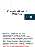 Komplikasi Pleuritis