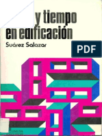 Costo Y Tiempo en Edificacion (Carlos Suarez Salazar) PDF
