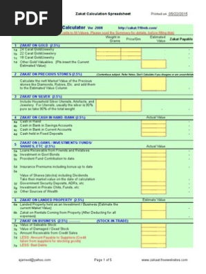 zakat calculator.xls