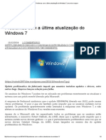 Problemas Com a Última Atualização Do Windows 7 _ Seu Micro Seguro