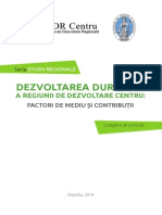 Dezvoltare Durabila a RDC: Factori de mediu și contribuții