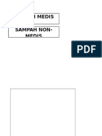 Label Tempat Sampah (Medis-non)