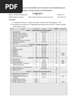 Course Plan ME2255