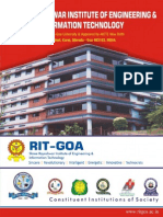 RIT-Goa (SRIET) Brochure 2015