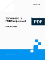 ZGO-0302013 Dynamic FRHR Adjustment