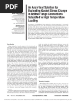 Analysis Of Bolted Joint