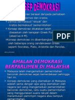 Konsep Demokrasi Di Malaysia