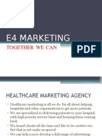 E4 Marketing: Together We Can