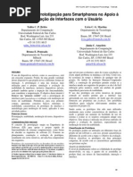 Técnicas de Prototipação para Smartphones no Apoio à Avaliação de Interfaces com o Usuário