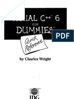 Visual Studio NET C# For Dummies Quick Reference Guide