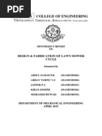 Download Design and Fabrication of Reel Mower Cycle by AbhayVishnu SN266230821 doc pdf