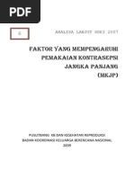 Download Faktor Yang Mempengaruhi Pemakaian Kontrasepsi Jangka Panjang MKJP by Abu Vulkanik Al-Jawiy SN266231997 doc pdf
