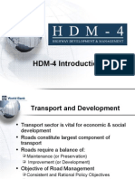Introducción a HDM-4