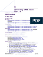 Wss SAMLTokenProfile v1.1.1