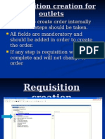 Requisition Creation