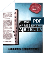 Permita-Me Apresentar A Bíblia - William MacDonald