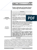 Proteção contra fogo em estruturas metálicas