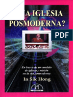 UNA IGLESIA POSMODERNA in Sik Hong (Cultura Protestante y Postmodernismo)
