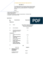 Aviation Turbine Fuels, Kerosene Type (Jet A-1) : Ioc Jeta - 1