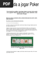 Aprenda a Jogar Poker
