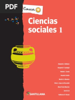 Ciencias Sociales 1 Santillana (Indice)