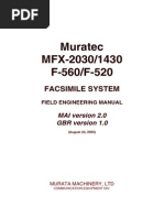 Muratec Mfx2030 1430 Service Manual