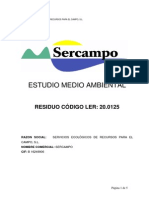 Estudio Medio Ambiental Aceite