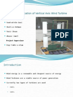 Design and Fabrication of Vertical Axis Wind Turbine: Group Members