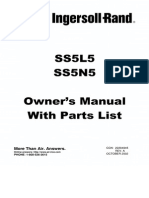 Ingersoll Rand Manual SS5