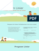 Program Linier Presentasi