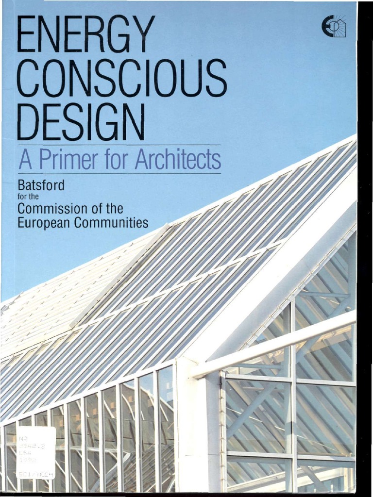 Energy Conscious Design - A Primer For Architects (Book On Green ...