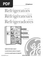 GE Profile Performance Fridge TFS25PPB 49600081