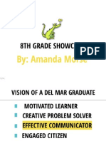 8th Grade Showcase PDF