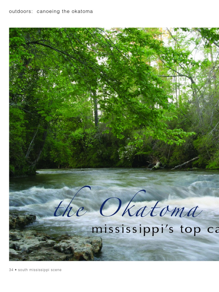 Canoe The Okatoma 3439 PDF Canoe Paddling