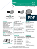 Rutherford 9322 Data Sheet