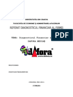 Diagnostic Financiar Dafora Mediaș