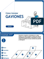 Instalación de Gaviones