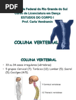 COLUNA VERTEBRAL e Cintura Escapular