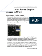 Working With Raster Graphic Images in Origin: Importing and Plotting Images