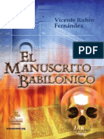 El Manuscrito Babilonico - Vicente Rubio Fernandez