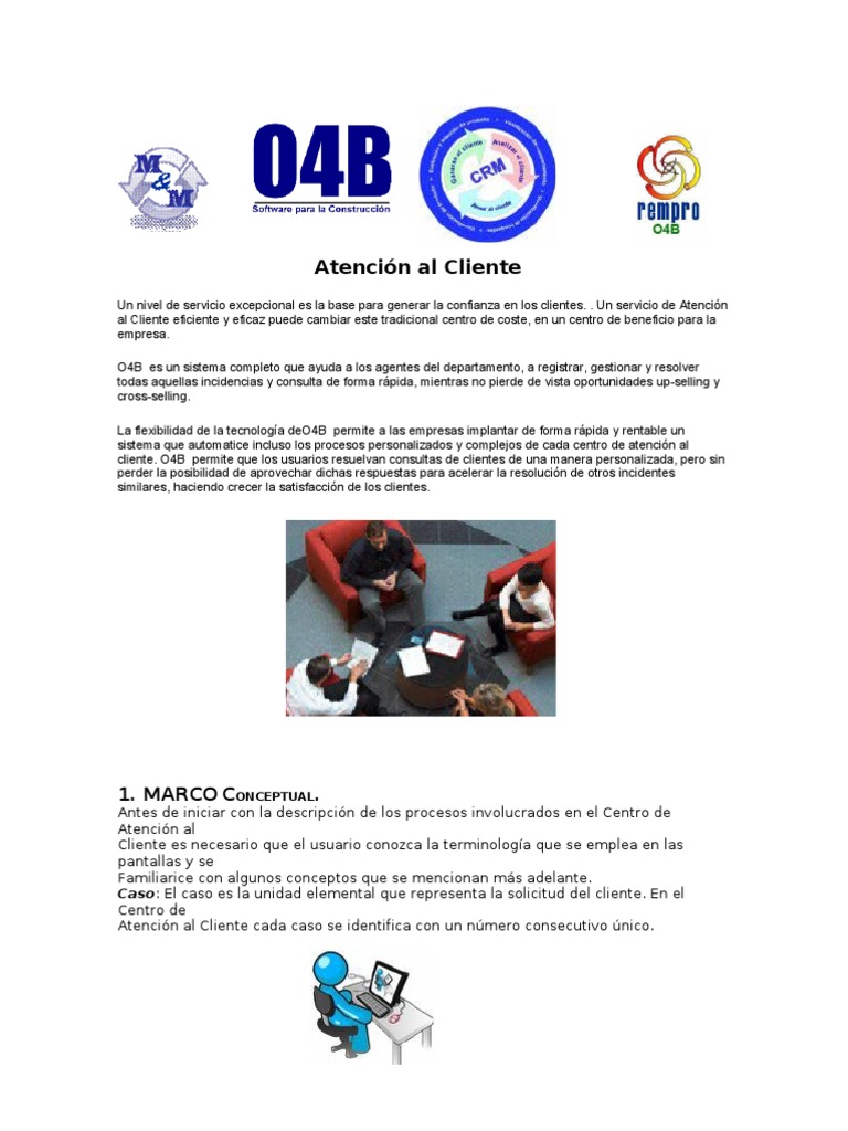 Gestión Eficiente de Atención al Cliente | PDF | Servicio al Cliente ...
