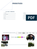 Comparatives: Rite THE Correct Comparative
