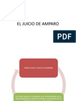 El Juicio de Amparo