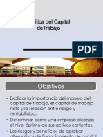 Politica de Capital de Trabajo