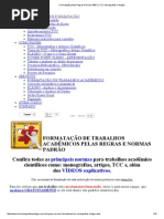 Formatação Pelas Regras Normas ABNT - Bem Completo